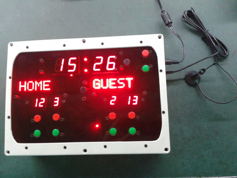 Table Tennis Scoreboard - Удаленная беспроводная электронная цифровая футбольная волейбольная