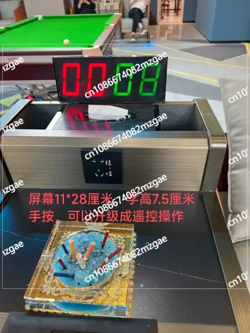 Table Tennis Scoreboard - Портативное цифровое табло 200x103 мм для