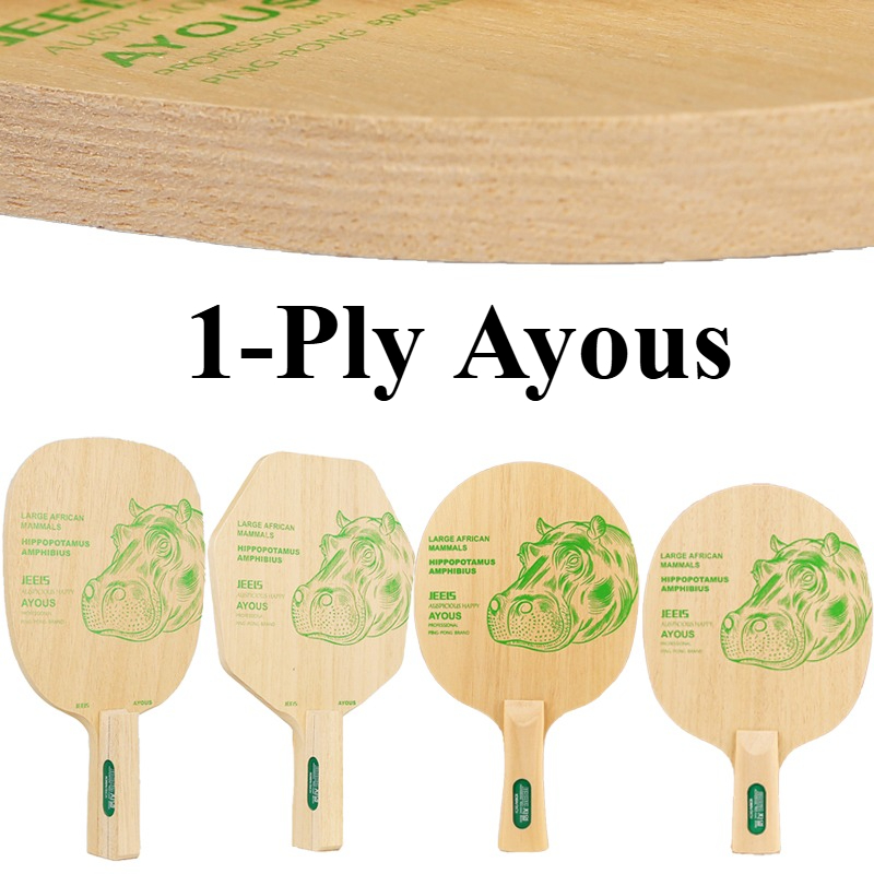 Table Tennis Blade - Теннисная ракетка JEELS Green Hippo 1