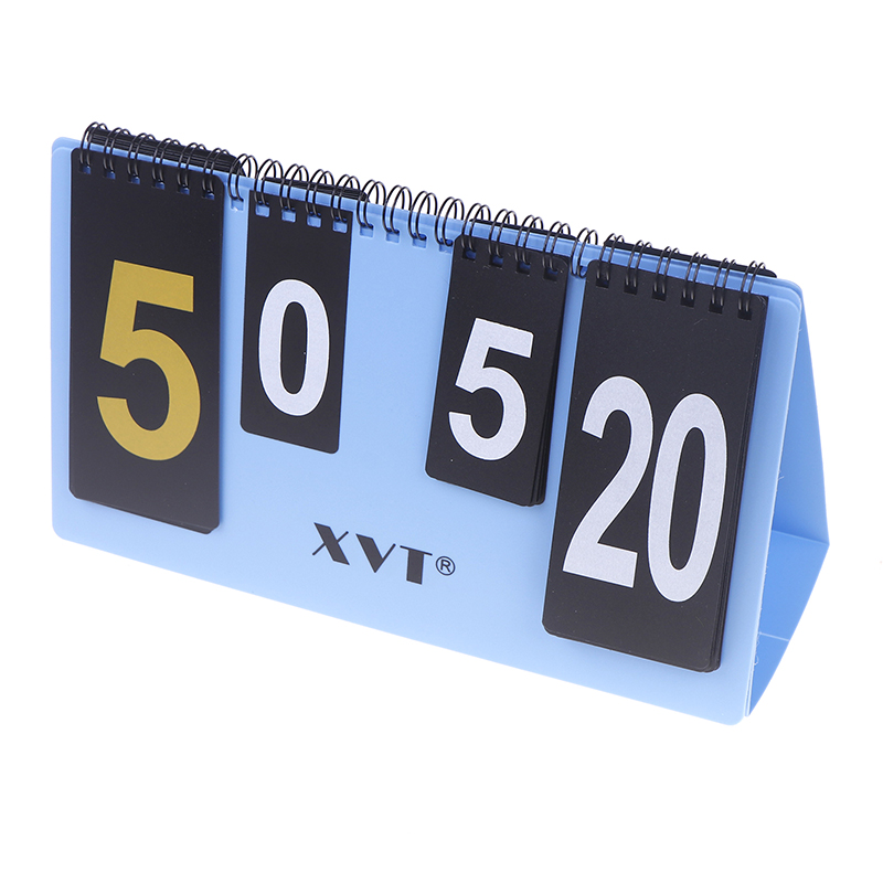 Table Tennis Scoreboard - XVT водонепроницаемый жесткий пластиковый табло для