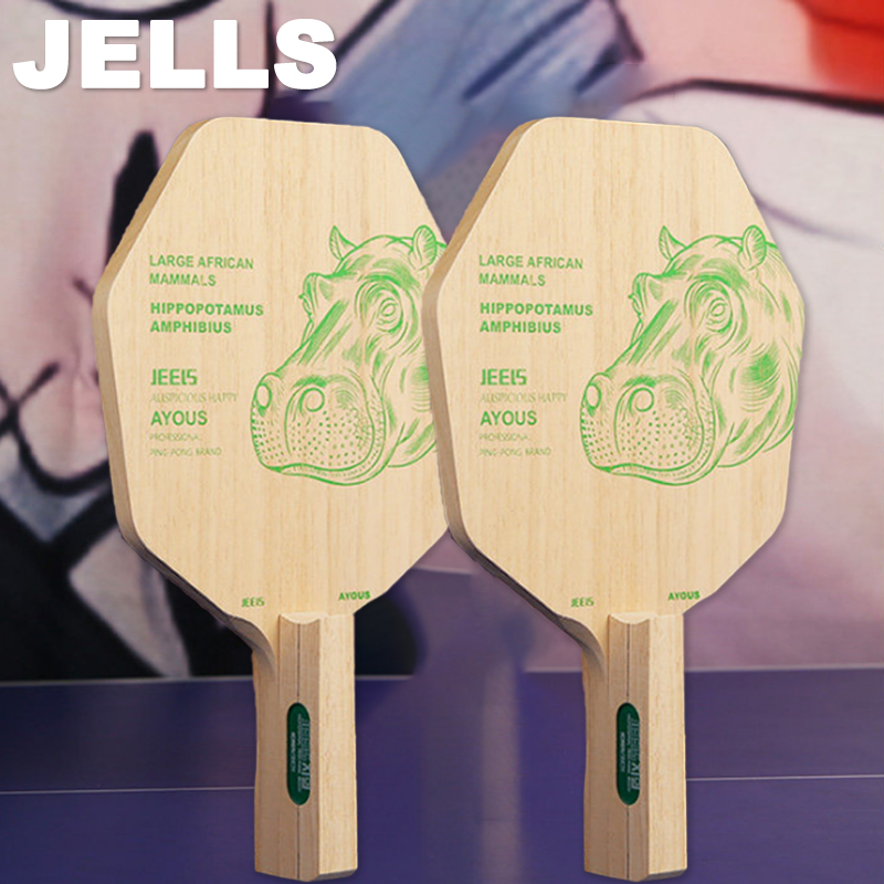 Table Tennis Blade - Теннисная ракетка JEELS 1-Ply Ayous, шестигранная,