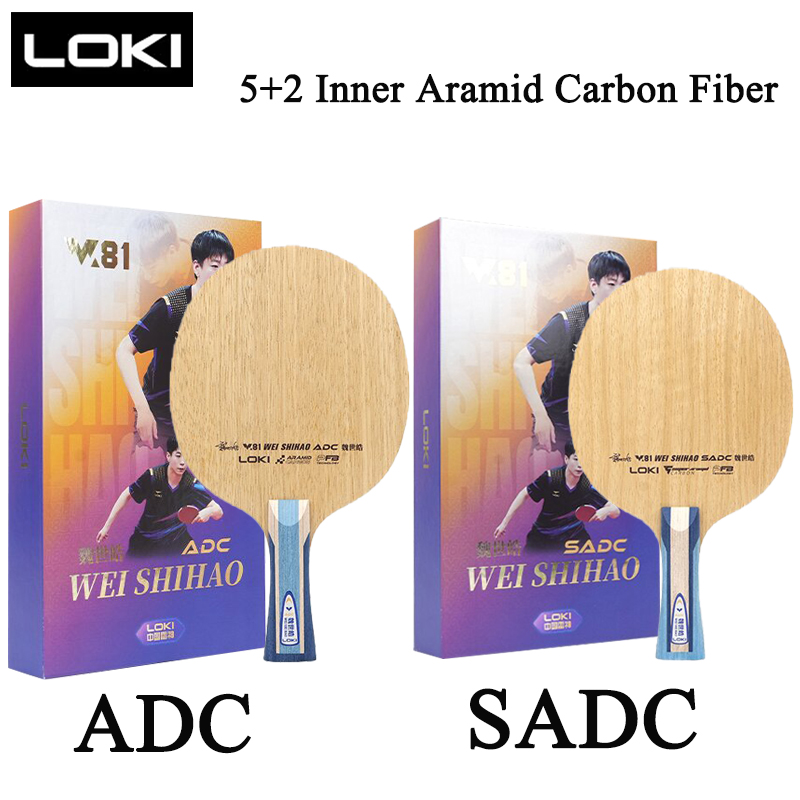 Table Tennis Blade - Теннисная ракетка LOKI W81 Series ADC