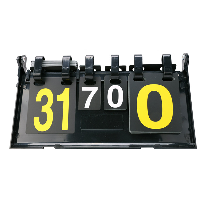 Table Tennis Scoreboard - Двусторонняя перекидная табличка для счета с