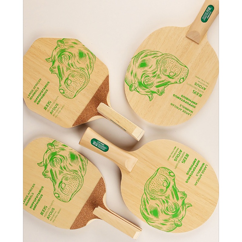 Теннисная ракетка JEELS Green  – обзор и цена Table Tennis Blade