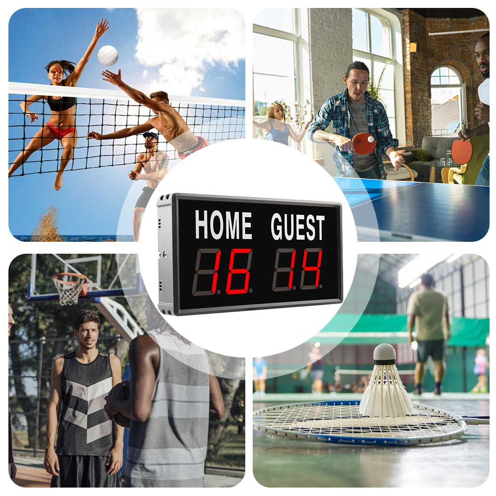 4-значное светодиодное электро – обзор и цена Table Tennis Scoreboard