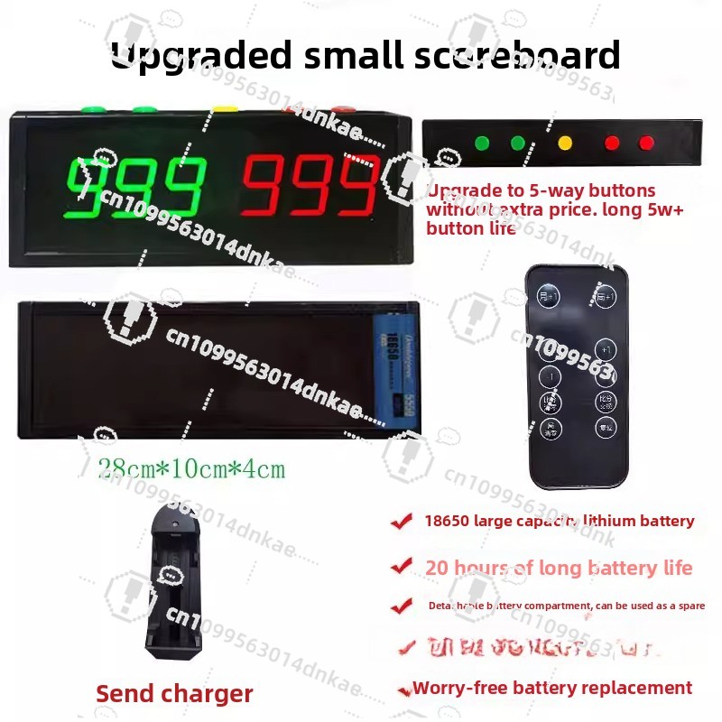 Электронное табло для баскетбо – обзор и цена Table Tennis Scoreboard