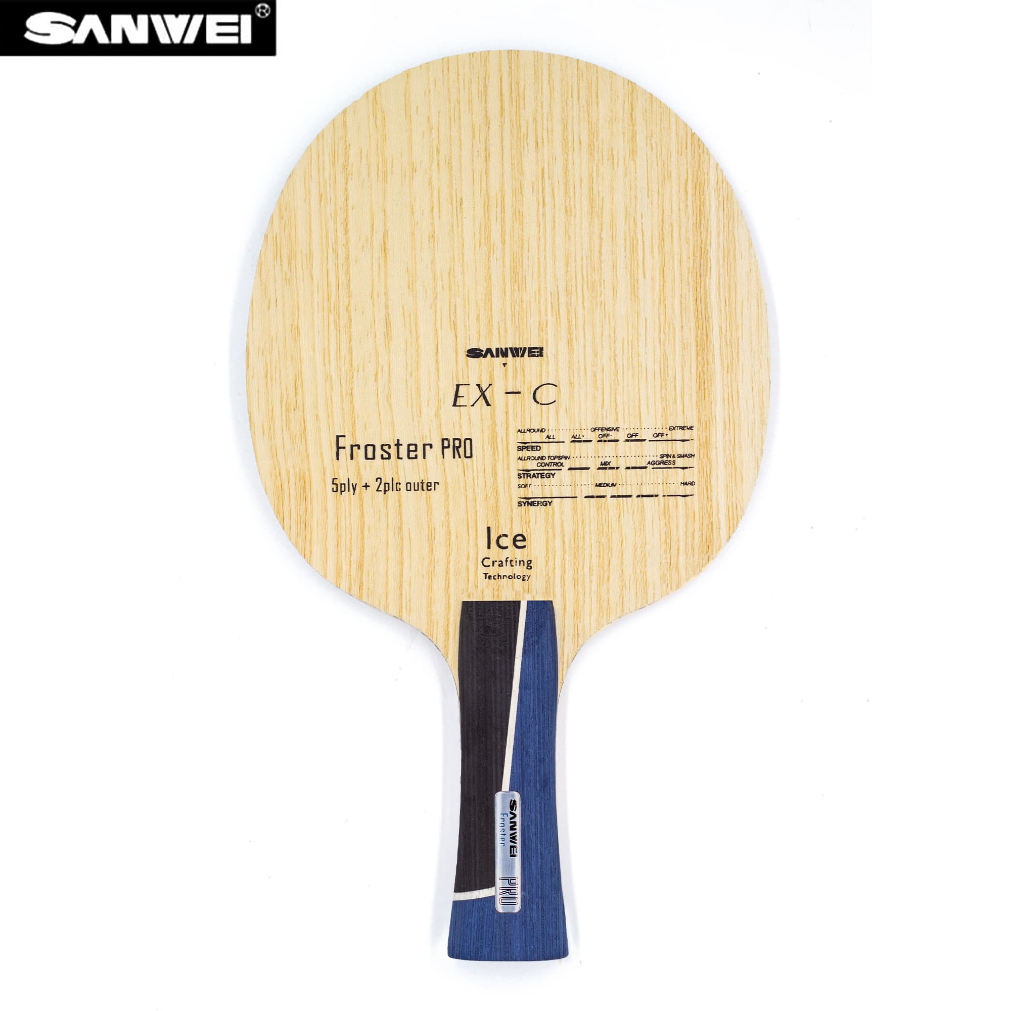 SANWEI ALC Лезвие для настольн – обзор и цена Table Tennis Blade